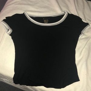 Black and white t shirt